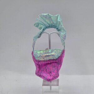 Barbie Genuine Fantasy Mermaid Top Pink & Aqua Shimmer